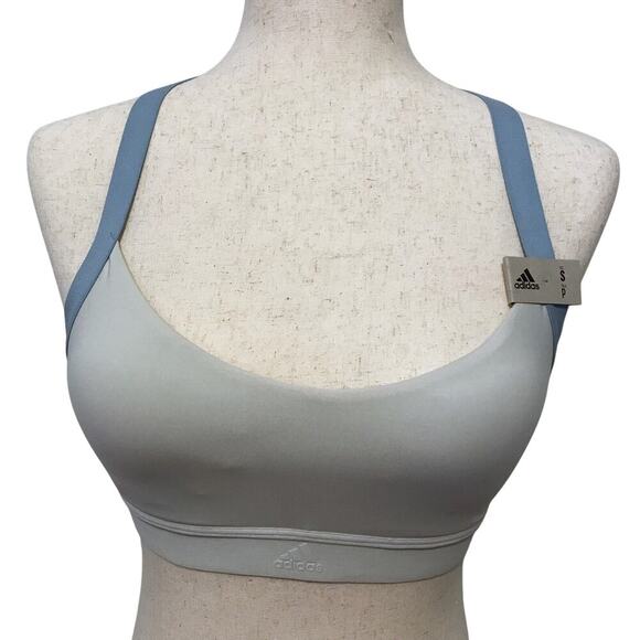Adidas NWT Pull On T-back Sports Bra Women S - Picture 1 of 9